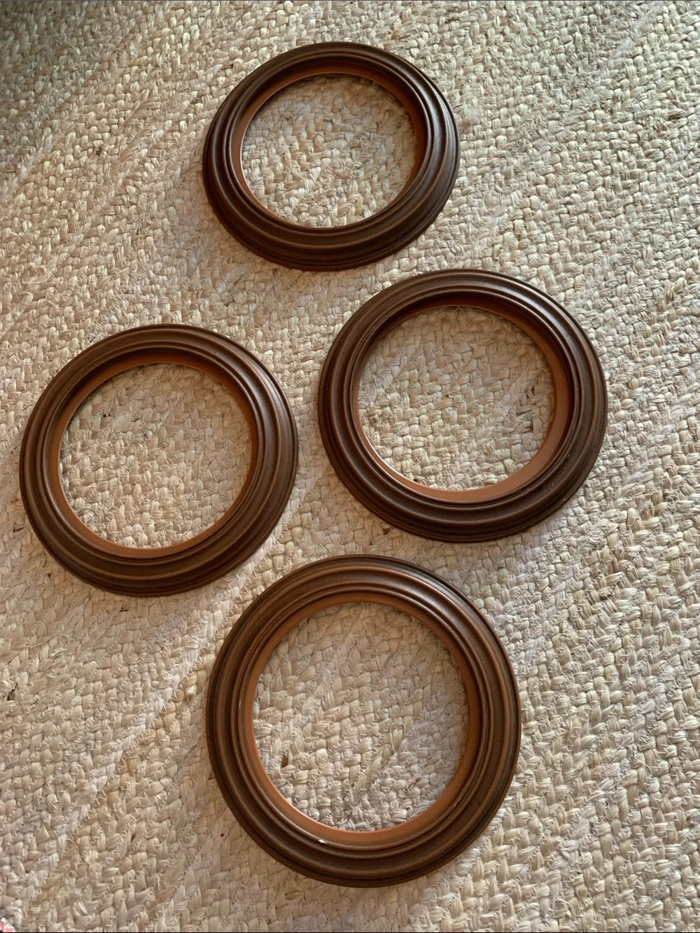 Set of 4 Vintage Van Hygan & Smythe 8” Plate Frames “The Hampshire”